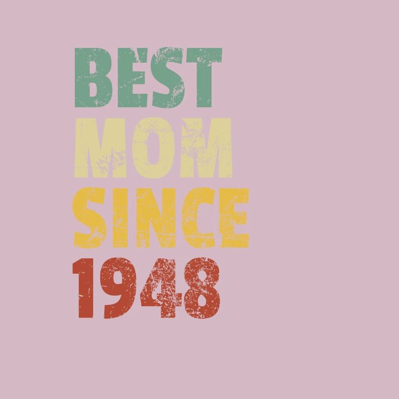 Beste Mutter seit 1948 Muttertags-Slogan-Zitat