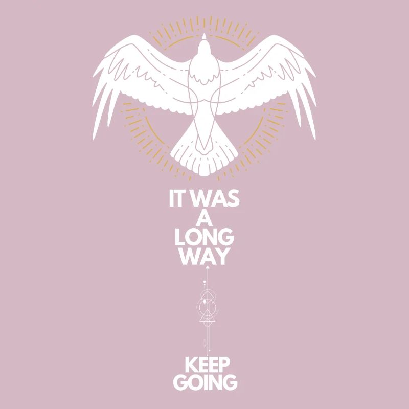 Keep going Nordisches Motivations Design