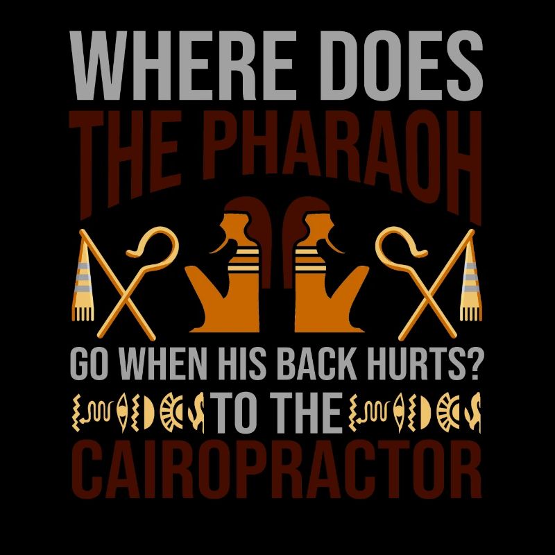 Pharaon Dos Blessé CairoMythologie Praticienne