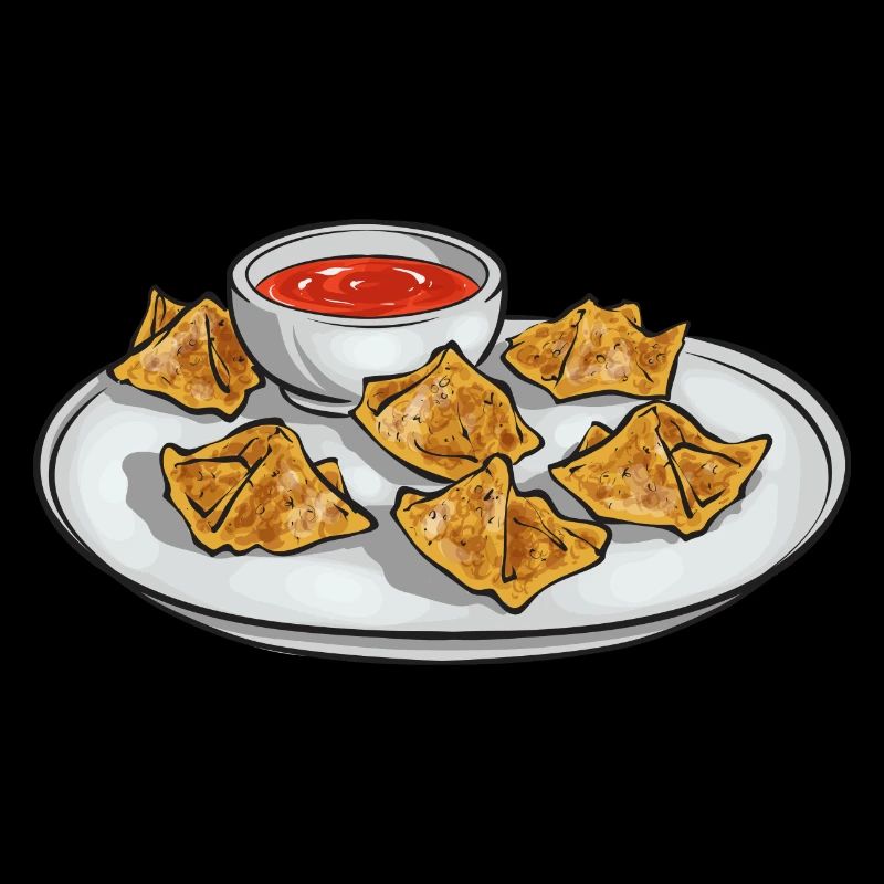 Krabben Rangoon Crabe Rangoon
