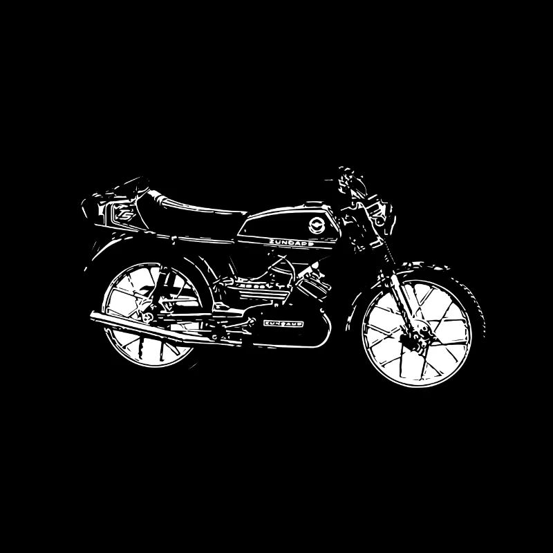 Héros de la route Zündapp ZD 50 TS 25 km/h Mofa