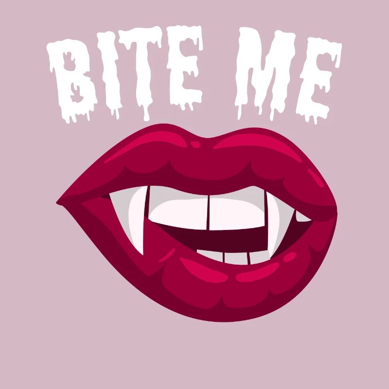 Bite Me Vampire Halloween Costume Gift