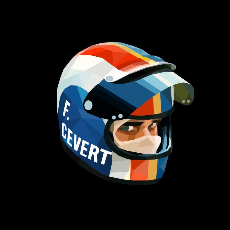 Francois Cevert Helmet