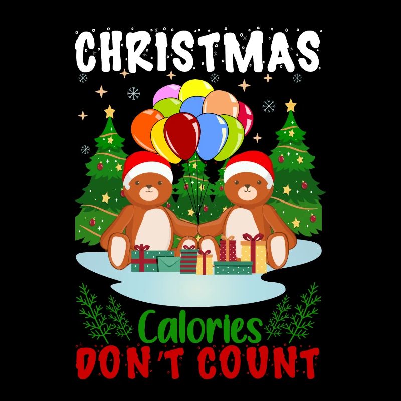 Ugly Christmas Calories Norwegian Pattern