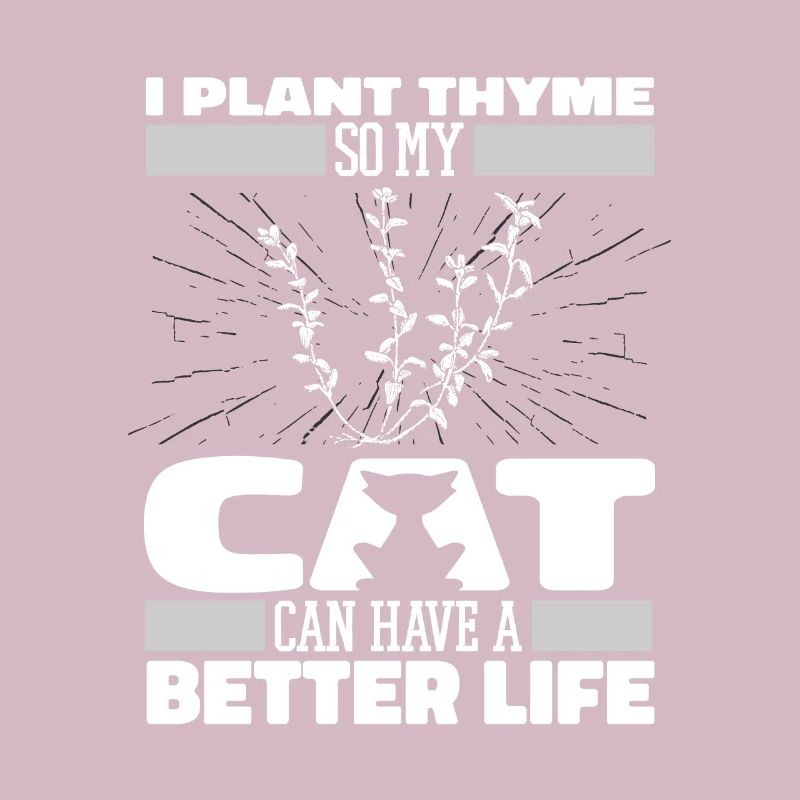 Thym Herb Cat