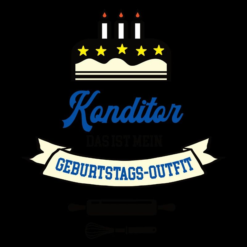 Geburtstag Konditor Bäcker Geb Konditorei Torte