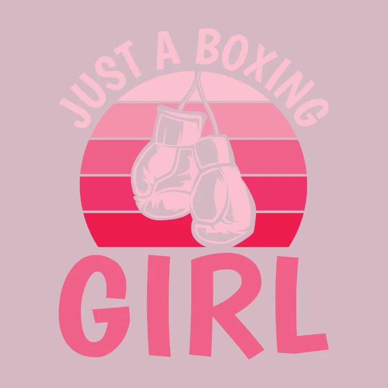 Boxen Boxer juste une boxeuse