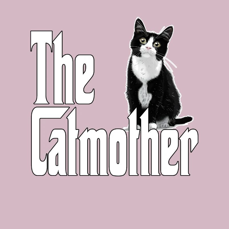 Katze Mutter La Catmother Chat Crazy Maman Maman