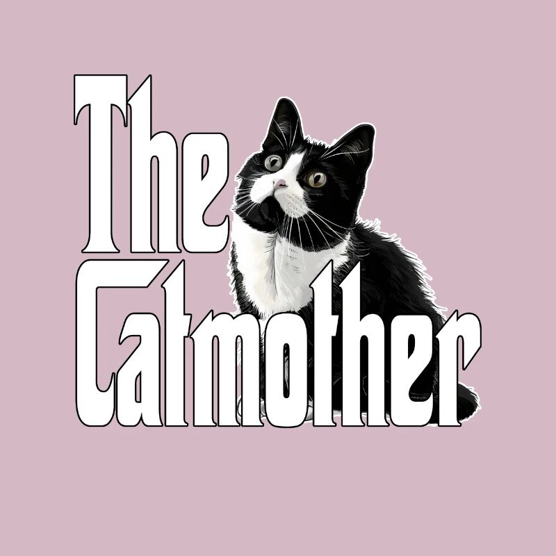 Katze Mutter La Catmother Chat Crazy Maman Maman