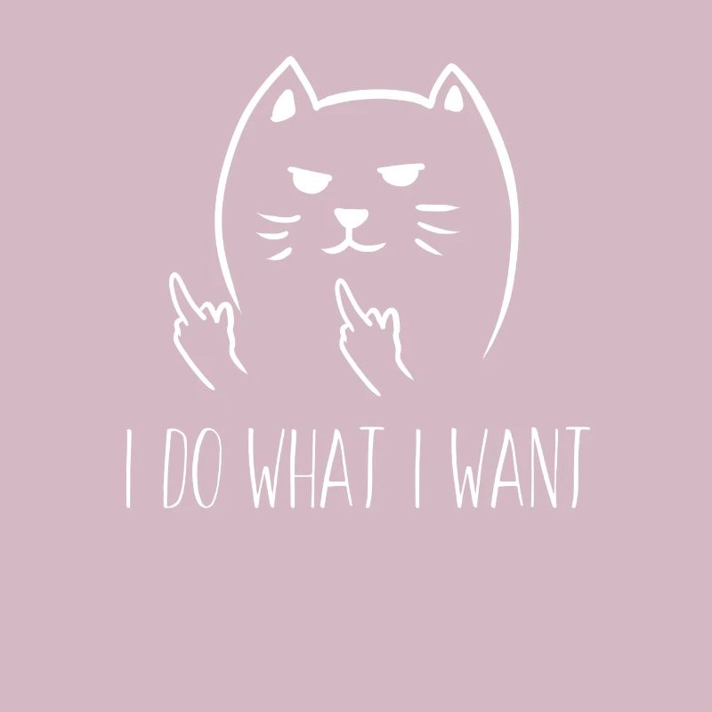 Self-confident cat: freedom without compromise