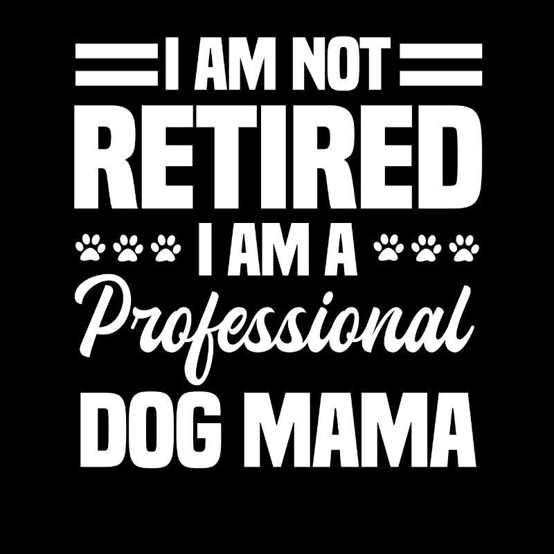 Maman à la retraite avec chien