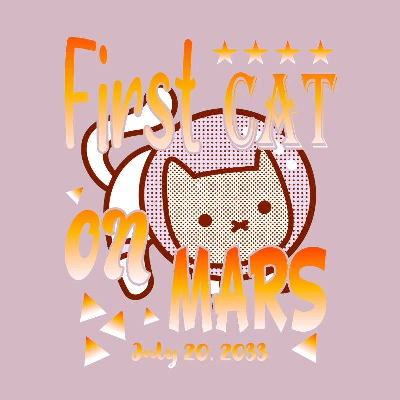 First Cat on Mars