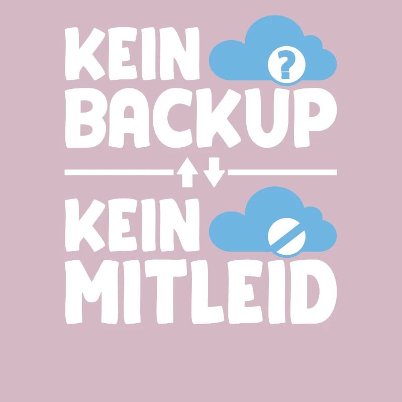 No backup no pity for programmers