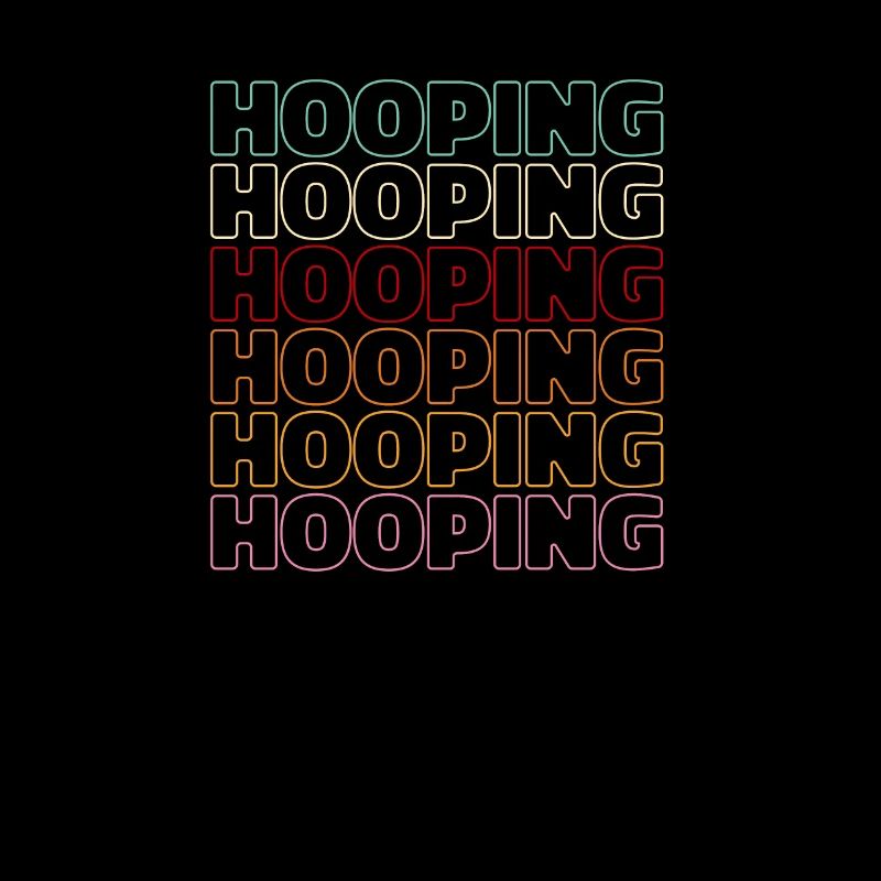 Retro Vintage Hooping Hooping Hula Hoops