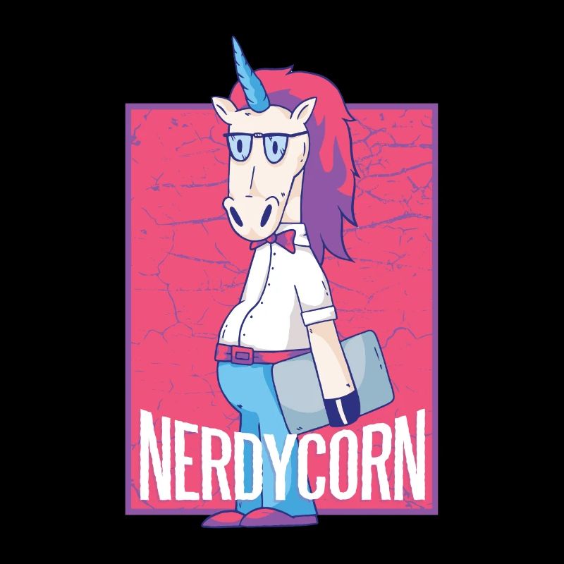 Der Traum vom Einhorn das Nerdycorn