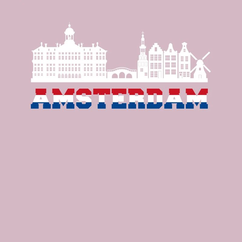 Amsterdam skyline Pays-Bas vacances