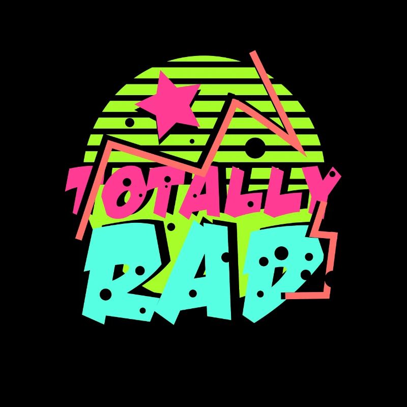 80's Gift Party Retro Gaudy Colors