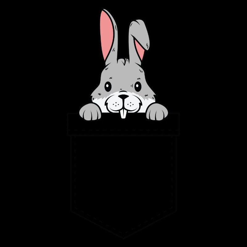 Rabbit Hase Taschentier Tier Tasche
