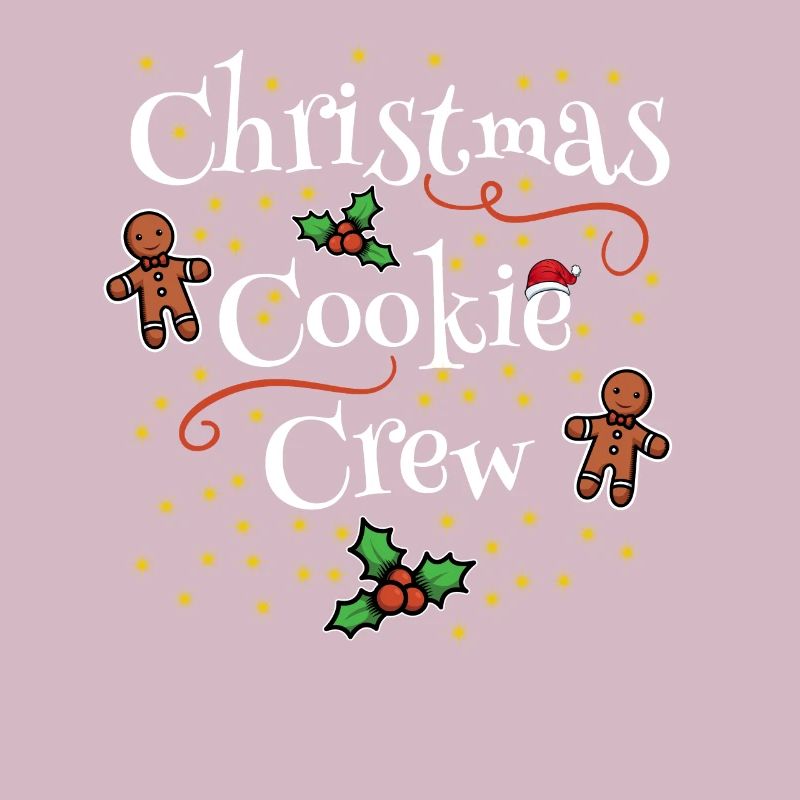 Équipe de biscuits de Noël préparant des biscuits de Noël