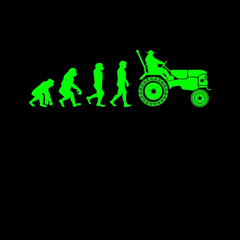 Landwirt Evolution Bauer Geschenk