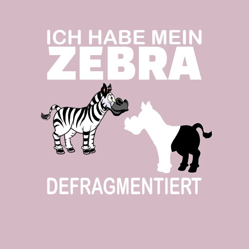 Zebra Defragmentiert Lustiges Geschenk Informatik