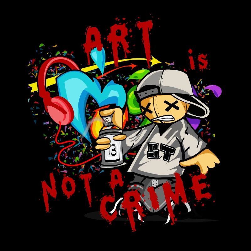 Art is not a crime sprayer
