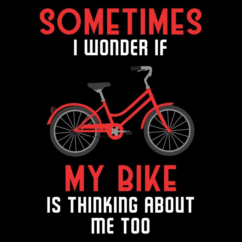 Parfois, je me demande si mon vélo pense à moi