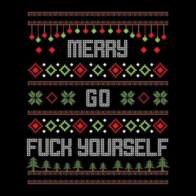 Merry go fuck yourself - Pull de Noël laid