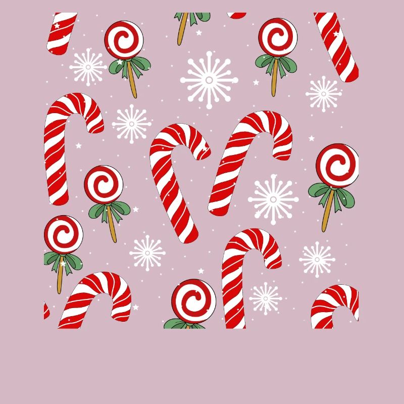 Conception de canne à sucre de Noël