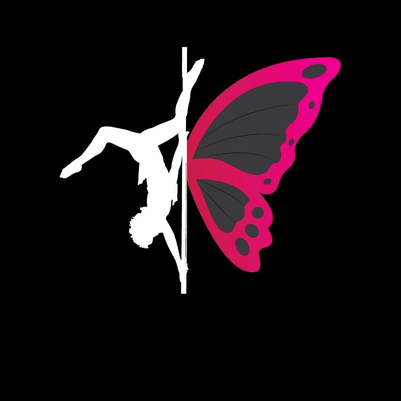 Poledance Butterfly - papillon danseur de poteau