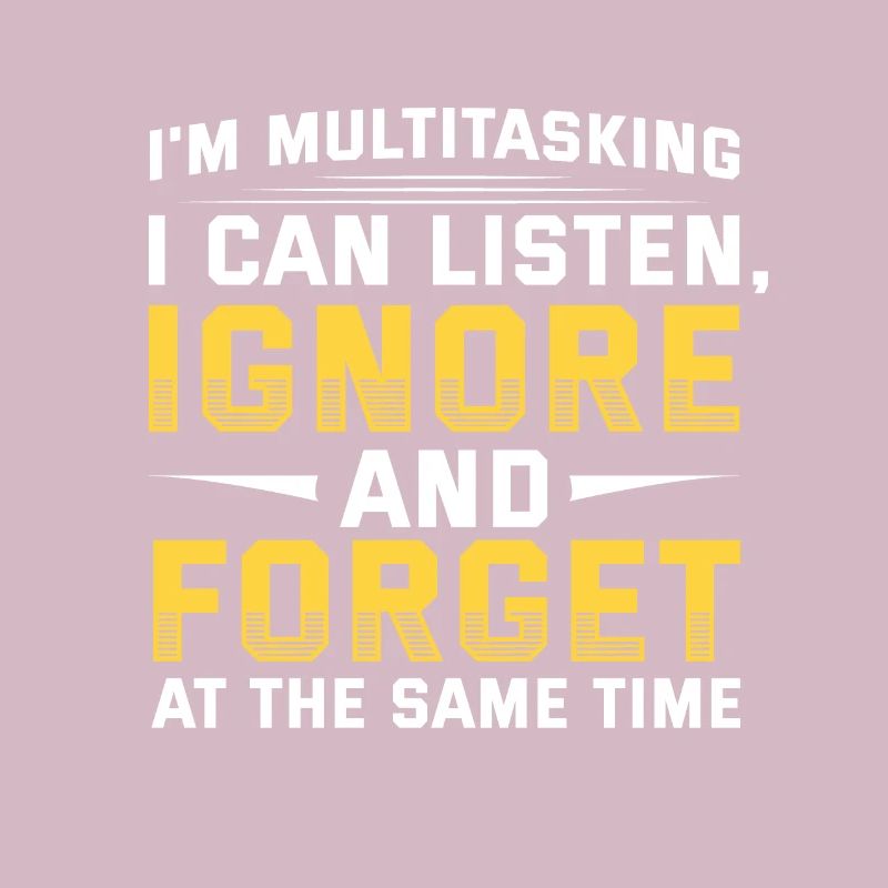 Multitasking Listen, Ignore and Forget