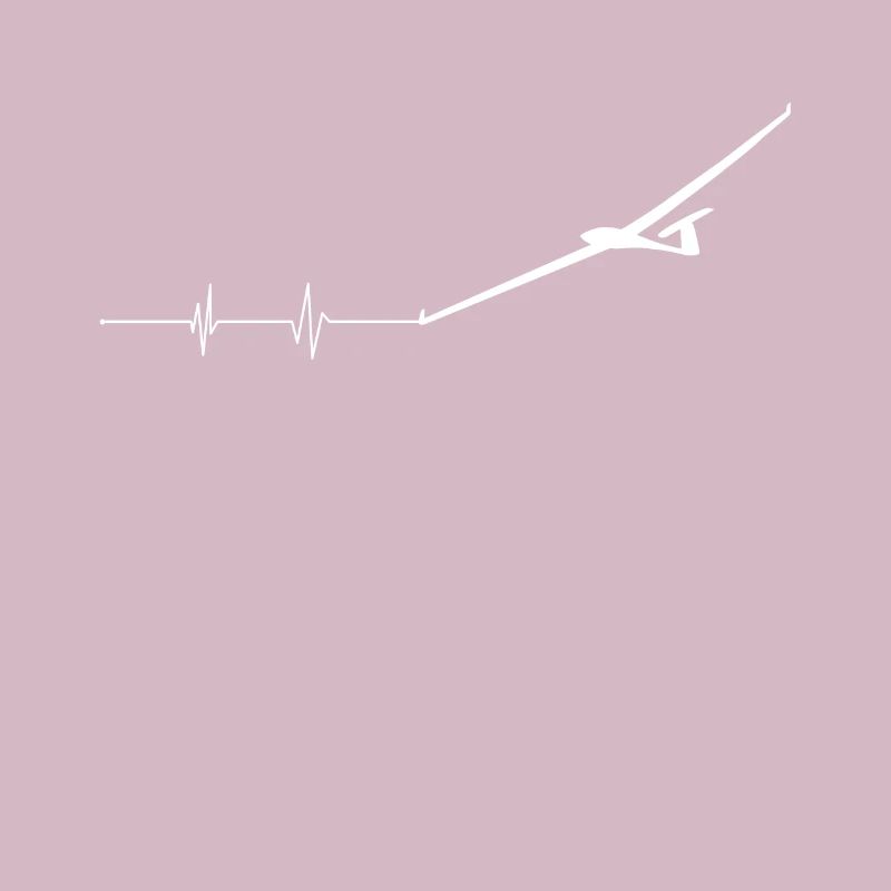 Glider motif for flight enthusiasts