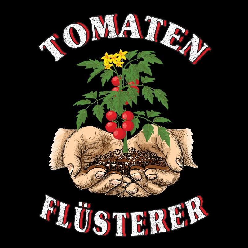 Garten Tomaten-flüsterer-Gärtner Gartenarbeit