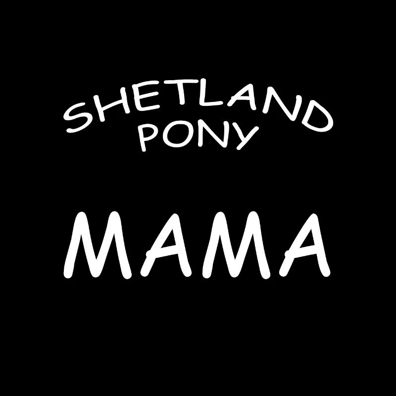 Shetland Pony Shetty cadeau à cheval
