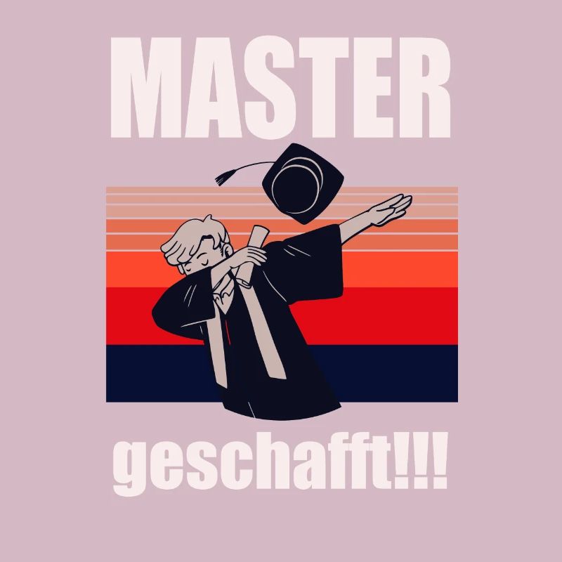 Master Geschafft Masterabschluss Geschenk