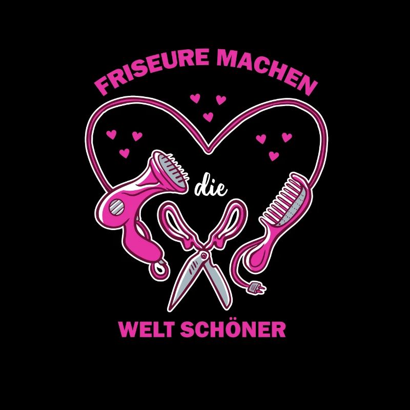 Friseure machen die Welt Schöner - Friseurin