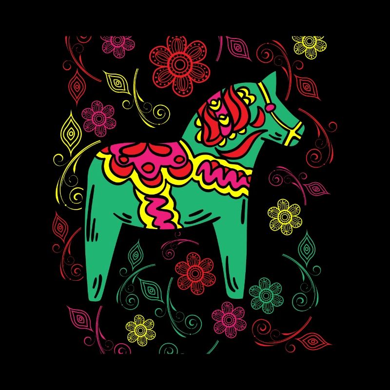 Dala Horse by The Manzanita´s