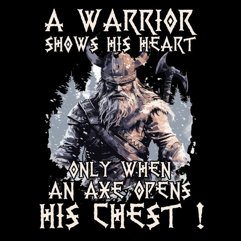 Wolf Odins Symbol der Stärke Wikinger Krieger
