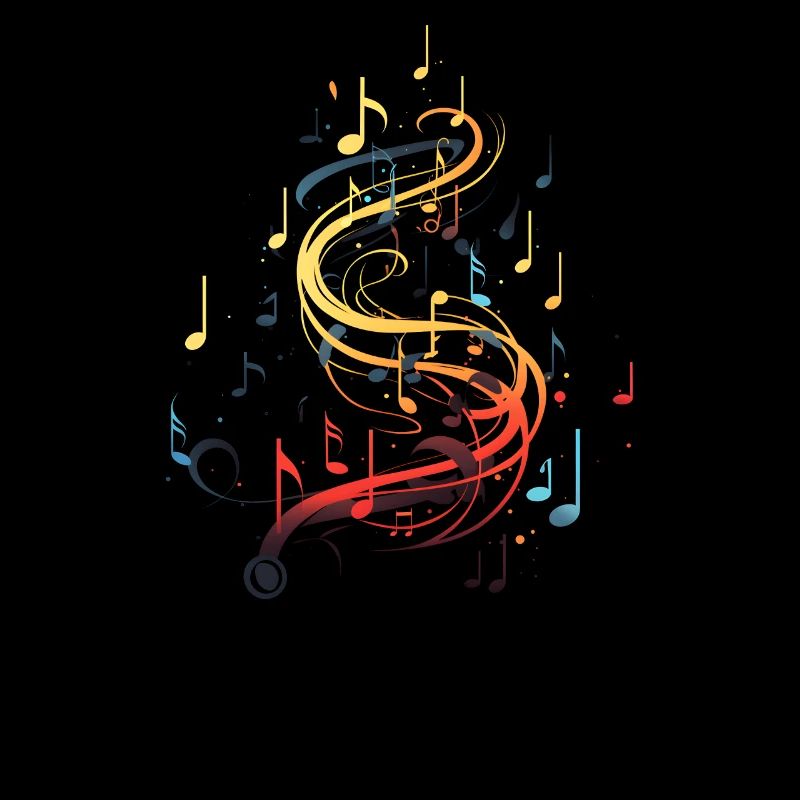 Music Colorful Notes