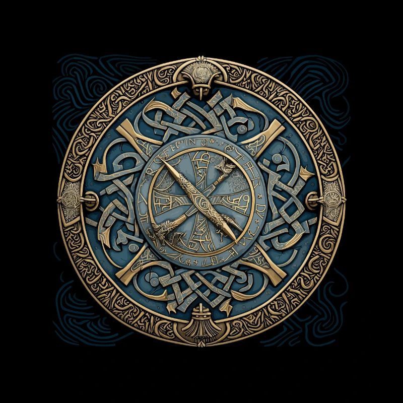 Viking compass Ragnar's compass Northmen