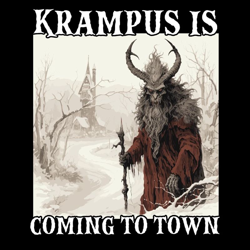 Krampus mask | Krampus costume Kramperl |