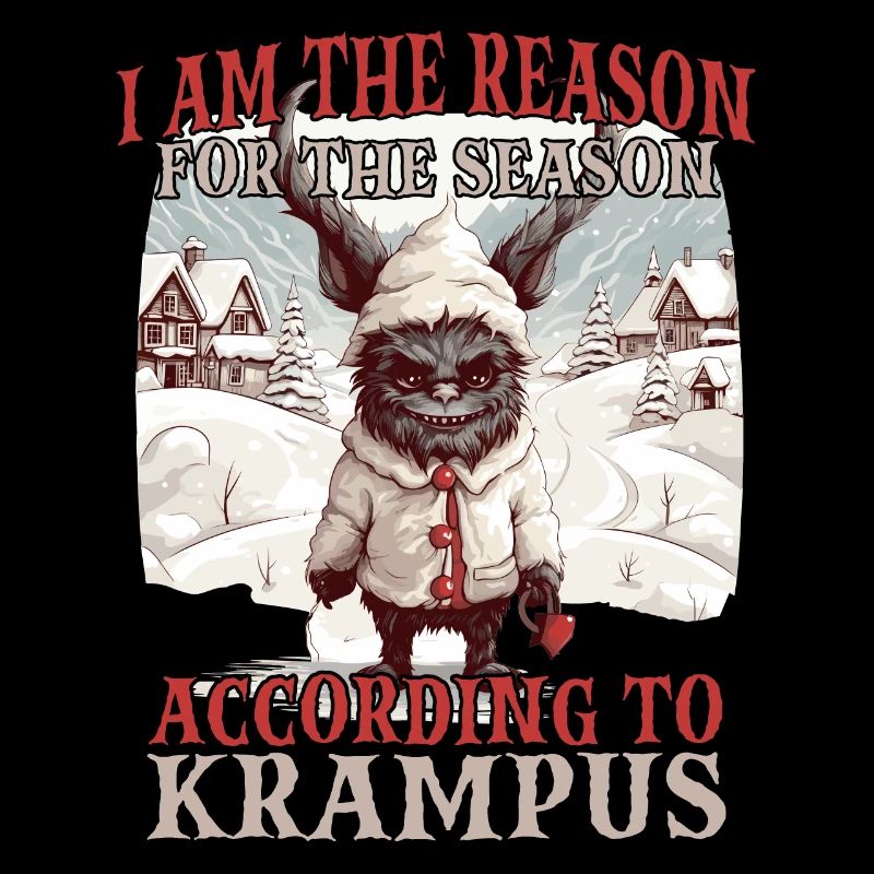 Krampus Maske | Krampus Kostüm | Germanisches