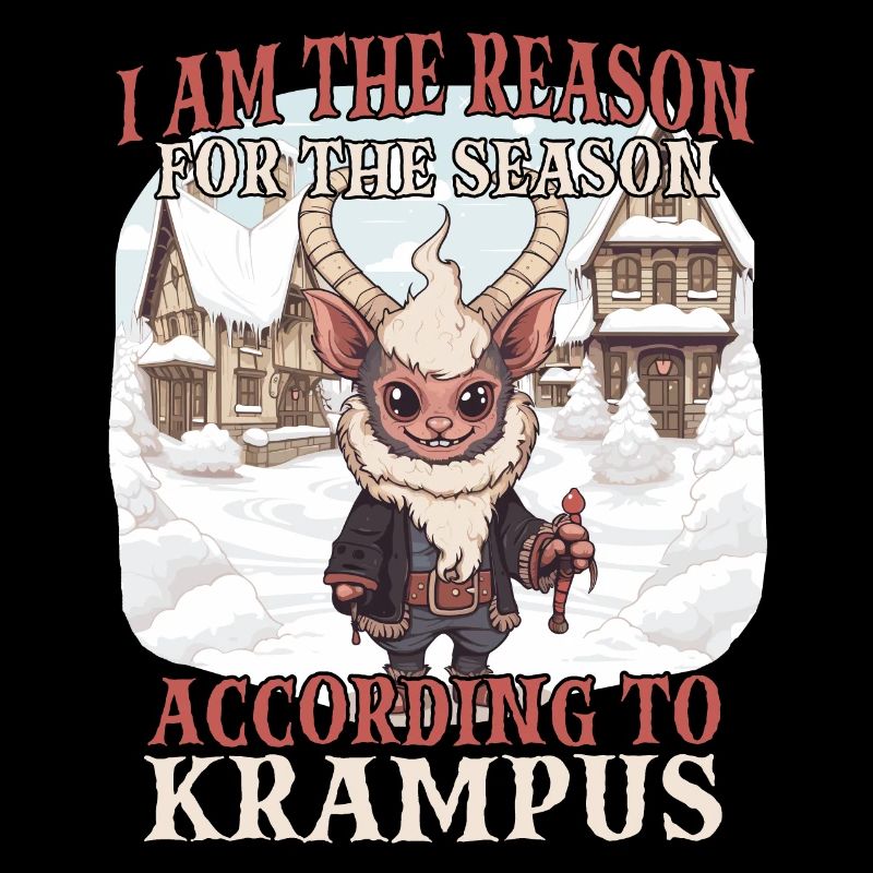 Krampus T Dämonischer Weihnachtsmann Kramperl