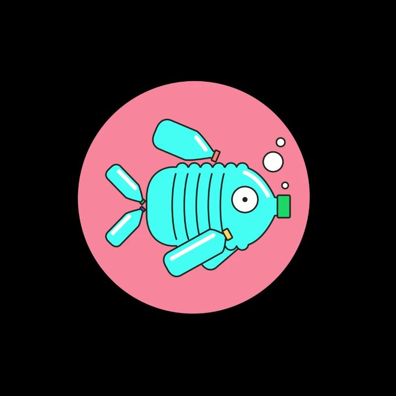 Fish Ocean Plastic