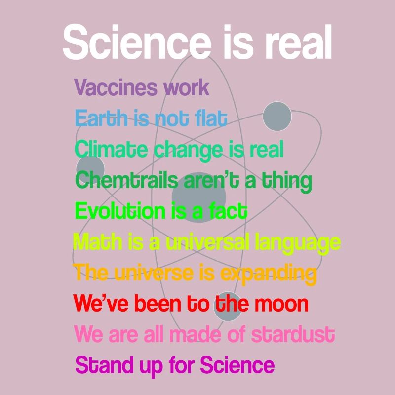 Science is real - science is true! gift