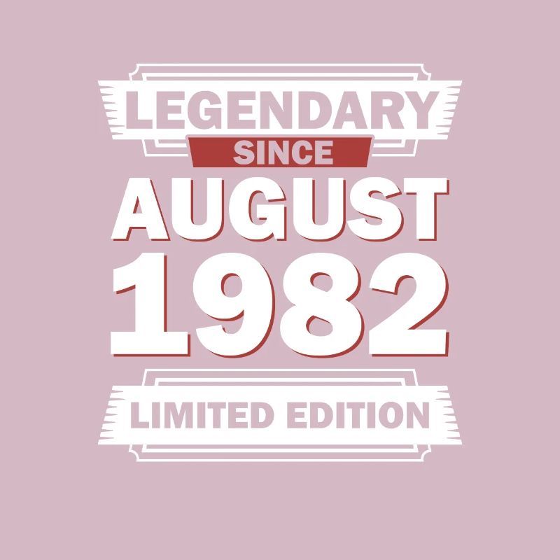40th birthday August born 1982 Gift idea