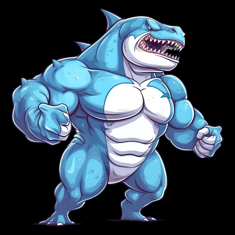 Bodybuilder Shark
