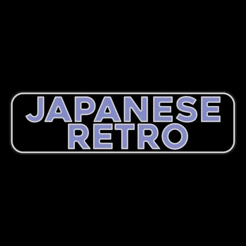 Japanische Retro Alt Dark Version