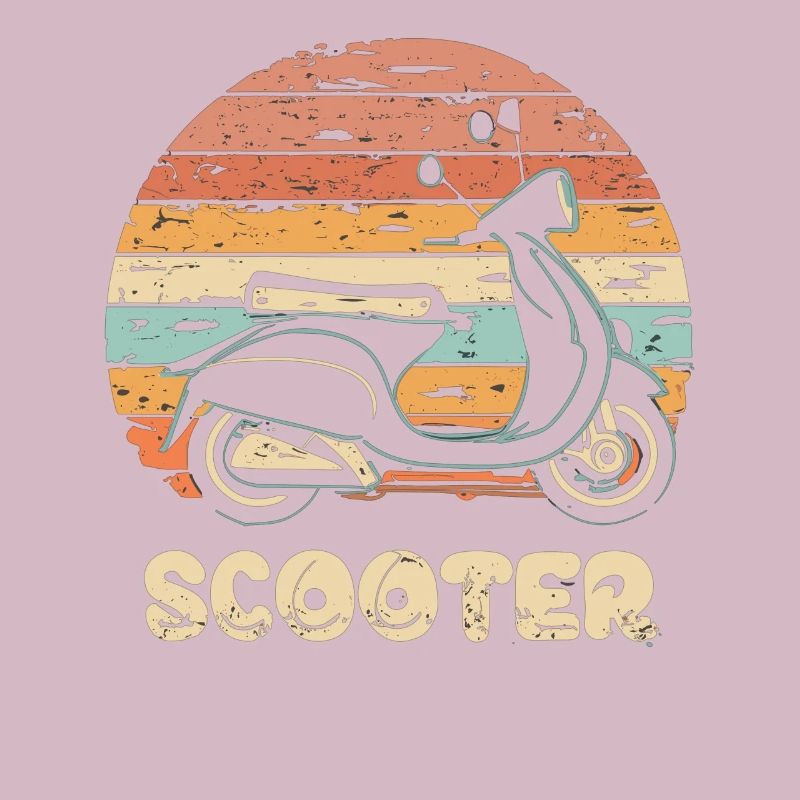 Scooter Motorroller Mofa Moped Roller
