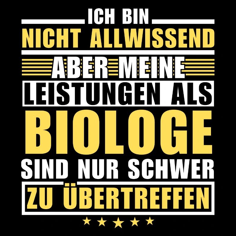 Unübertroffene Leistung als Biologe